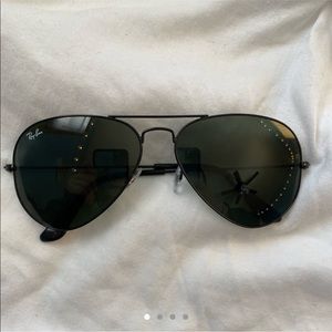 Ray Ban Black Aviators